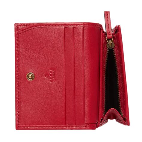 gucci card case red|gucci card case sale.